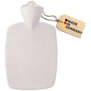 Hugo Frosch Wärmflasche Klassik Plant 1,8 l Creme