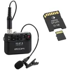 Zoom F2-BT Bluetooth Field-Recorder mit SD-Karte (Handheld), Audiorecorder