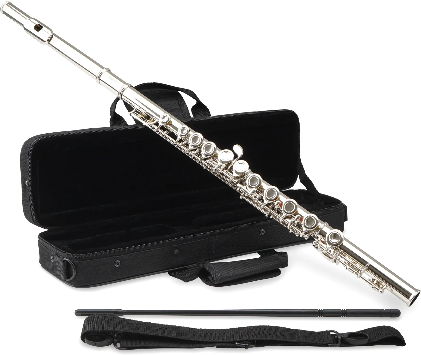 Classic Cantabile FL-100 Querflöte, Neusilber