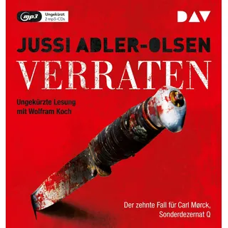 Der Audio Verlag GmbH Verraten / Carl Mørck. Sonderdezernat Q Bd.10 (2 MP3-CDs)