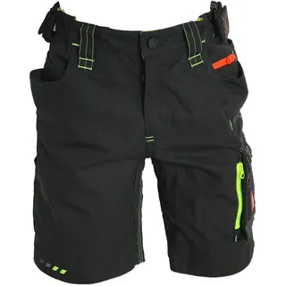 Engelbert Strauss E.S. Kinder Shorts Motion 2020 Arbeitshose Workwear (schwarz/warngelb, 158/164) - 158-164