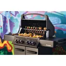 Schwarzer Gasgrill PHANTOM PRESTIGE® 500 RSIB mit Infrarot Seiten- und Rückbrenn...
