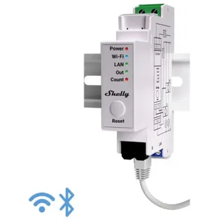 Shelly Pro EM 50A Stromzähler Bluetooth + Wi-Fi