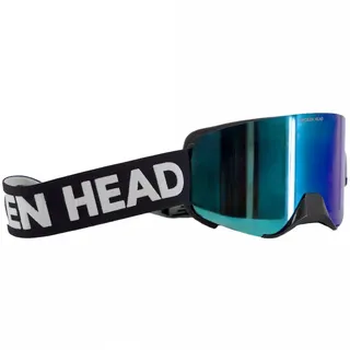 Broken Head Motocross-Brille Magnetic-Struggler Blau Verspiegelt
