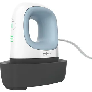 Cricut EasyPress Mini-Wärmepresse – zum Pressen kleiner Gegenstände wie Schuhe, Stofftiere, Hüte & mehr – 3 Heizstufen & Präzisionsspitze – Keramikbeschichtete Heizplatte – kompakt & leicht – Zen Blau