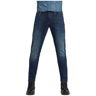 G-Star für Herren. 51001-C296-B843 Jeans 3301 Slim blau (25/30), Lässig, Baumwolle, Denim