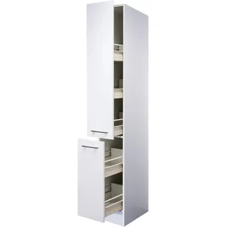 Flex-Well Exclusiv Apotheker-Hochschrank Joelina 30 cm Weiß