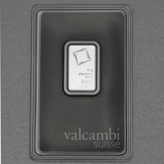 Platinbarren 10g VALCAMBI (Pt)
