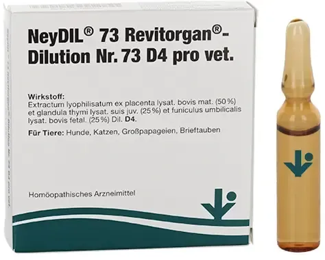 NeyDil No.73 D4 pro vet. ampoules 5x2ml
