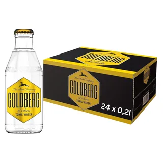 Goldberg & Sons Tonic Water 24 x 0,2L The Soda Company Mixer für Gin Tonic