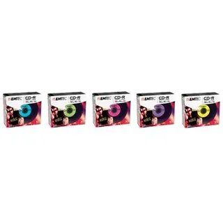 Emtec CD-R 700 10pcs 52x Slim NEW PACKAGING