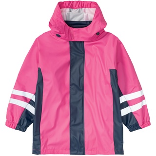 Playshoes Kleinkinder Regenjacke (marine/pink, 110/116)