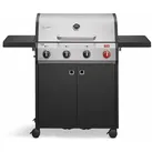 Gasgrill Chicago Next 4 R Turbo Edelstahl farbig schwar