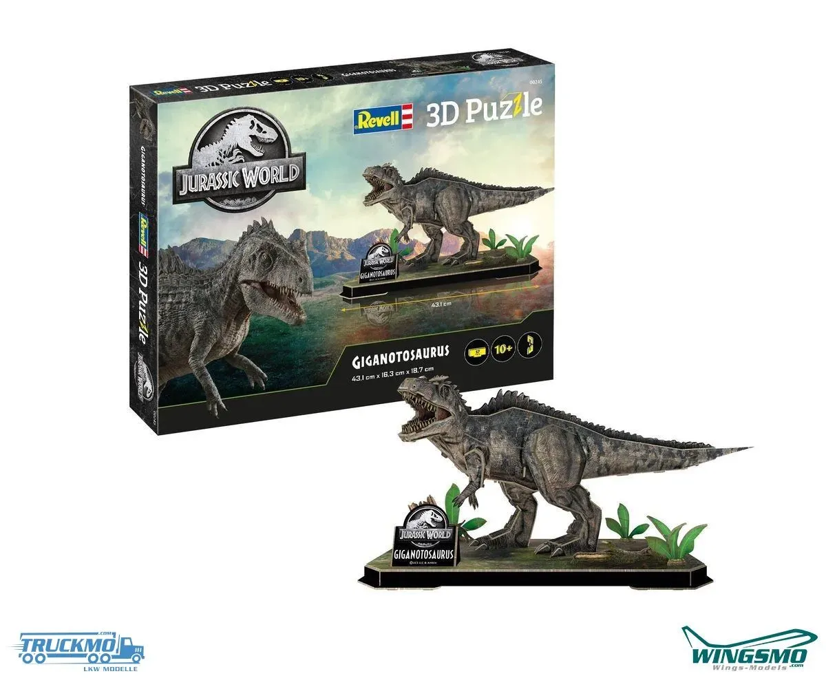 Revell 3D Puzzle Jurassic World Giganotosaurus 00245