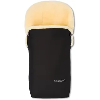 Hofbrucker Lammfellfußsack Putzi schwarz