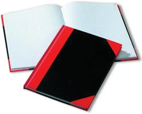 Notizbuch/ Kladde mit festem Einband DIN A6, 96 Blatt, 70g, kariert