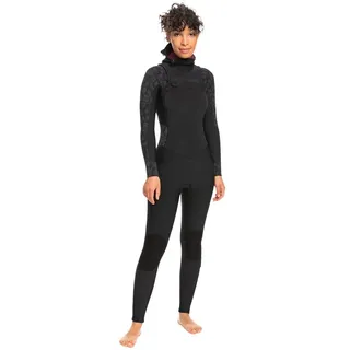 Roxy 5/4/3 Mm Swell Series Neoprenanzug Für Damen Mit Langen Ärmeln Und Reißverschluss Vorne - Black 2