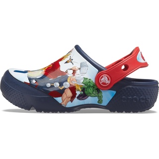 Crocs FL Avengers Patch Clog T, Holzschuh, Navy,