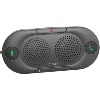 BESIGN BK06 Kfz Bluetooth V5.0 Freisprechanlage Visier, verbindet mit Siri & Google Assistant, Auto EIN/AUS, Wireless Freisprecheinrichtung für Auto