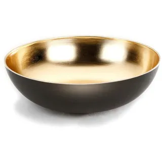Inge's Christmas Decor GmbH Deko-Schale gold/schwarz 30cm