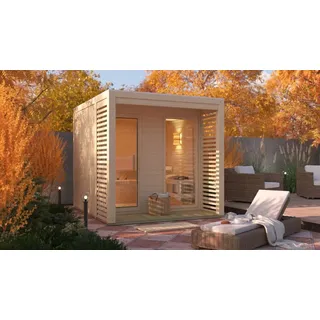 Karibu Gartensauna Saunahaus Angkor 2 Ohne Ofen