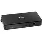 OWC Thunderbolt 5 Dual Network Dock (schwarz) (USB-C), Dockingstation + USB Hub, Schwarz