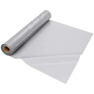 Vevor 0,2mm-Baufolie 2x50m, Abdeckfolie für Kriechkeller, strapazierfähige Garten-Schutzfolie, Mehrzweck-Konstruktionskunststoff, Malerplane für die Kunststoffversorgung auf dem Bauernhof, grau