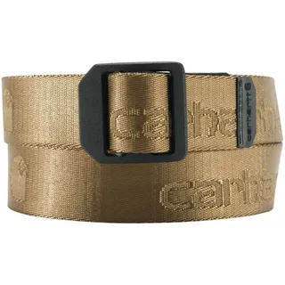 CARHARTT Nylon Webbing Ladder Lock Gürtel - Hellbraun - M