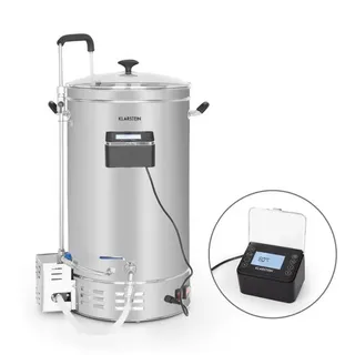 Klarstein Brauheld Pro Maischekessel 35 l Edelstahl