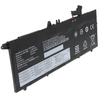 AccuCell Akku passend für Lenovo ThinkPad T490s, Li-Polymer, 11,52V, 4940mAh, 57Wh