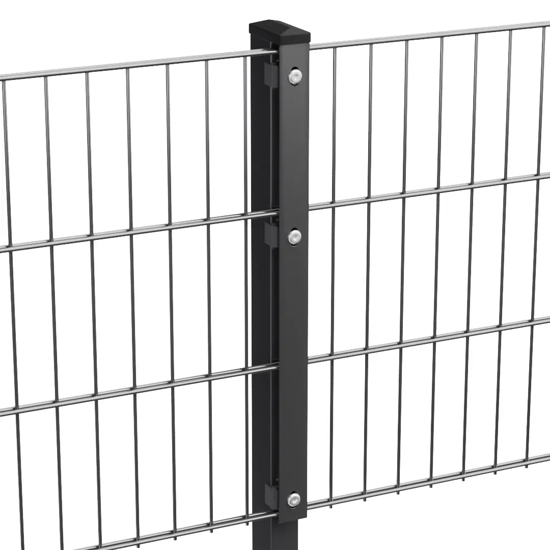 Doppelstabmatte Anthrazit RAL 7016, Anthrazitgrau, 830 mm x 8/6/8
