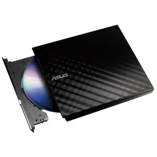 watiowave Externer DVD-Brenner mit USB-Anschluss, Schwarz, kompatibel mit verschiedenen Formaten, ideal zum Archivieren und Abspielen optischer Medien.