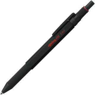 Rotring 600 3in1 schw. Feinminenstift Kugelschr. bl/rot