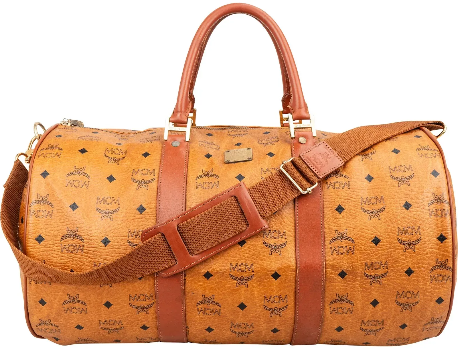 MCM MCM Monogram Visetos Boston 50 Reisetasche Koffer24