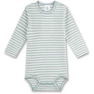 Sanetta Baby-Body langarm Blau | Hochwertiger und nachhaltiger Body für Jungen aus Bio-Baumwolle. Baby Body - 74