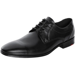 LLOYD Herren Schnürschuhe Osmond | Männer Businessschuhe | Derby | Normalweit | Leder | schnürer | Businessschuhe | schnürung, SCHWARZ, 44.5 EU / 10 UK - 44.5 EU