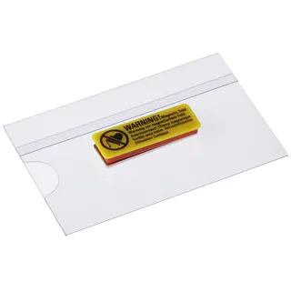Europel 121268-Namensschilder mit Magnet, 90x55 mm, 24 Stück farblos