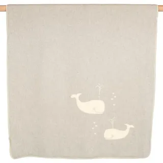 David Fussenegger Kinderdecke Maja 'Wale' 100 x 150 cm Filz - Grau