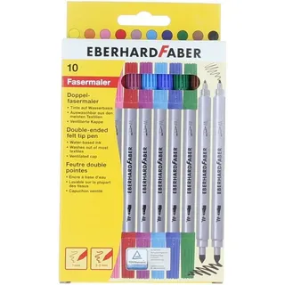 Eberhard Faber Doppelfasermaler 10 St. mehrfarbig