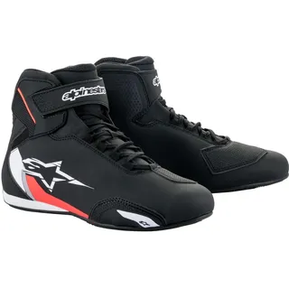 Alpinestars Sektor Schwarz/Weiß/Fluo Rot 41