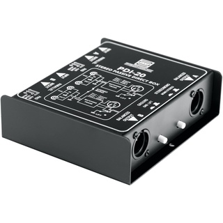 Pronomic PDI-20 passive Stereo-DI-Box