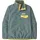 Fleecepullover Lightweight Snap-T Blue Sage XL