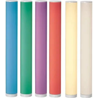 NORTHPOINT LED DIY Lichtsäule Stehlampe Standleuchte Stehleuchte 103cm Farbwechsel zum Aufbauen