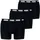 Everyday Boxershorts 3 Einheiten Black Black XL