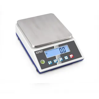 Kern Präzisionswaage PCB 6000-0 Laborwaage Wägeplatte 150x170 mm max. 6000 g