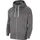 Herren charcoal heathr/white/white M