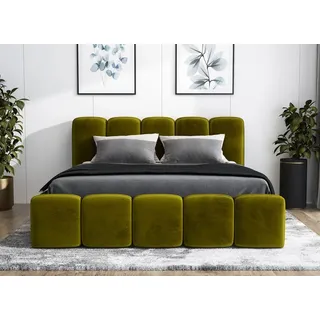 140 x 200 cm Olivgrün