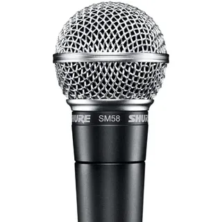 Shure SM58 LCE Dynamisches Gesangsmikrofon mit Nierencharakteristik