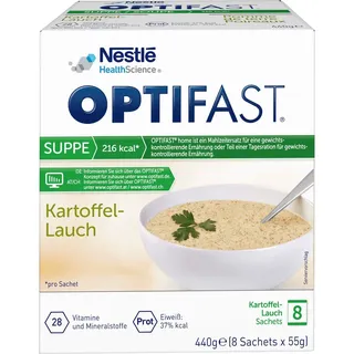 Optifast Kartoffel-Lauch Suppe 8 x 55 g