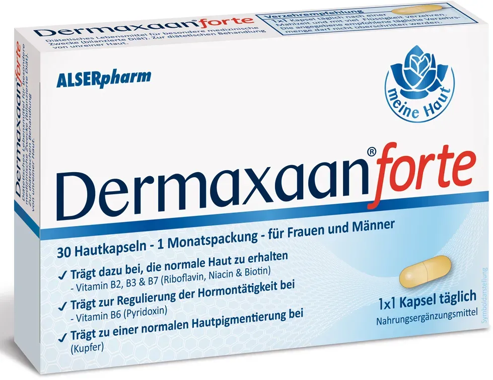 Dermaxaan forte 30 St Kapseln